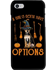 Options - German Pinscher Phone Case tile