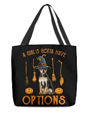Options - German Pinscher All-Over Tote tile