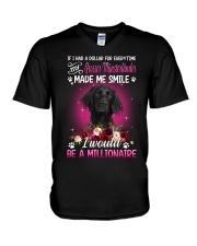 Millionaire - Grosser Münsterländer V-Neck T-Shirt tile
