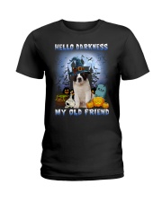 Hello Darkness - Saint Bernard Ladies T-Shirt tile