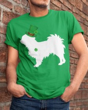 Lucky Shamrock - Long-Haired Chihuahua Classic T-Shirt apparel-classic-tshirt-lifestyle-26