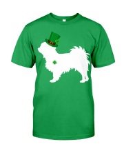 Lucky Shamrock - Long-Haired Chihuahua Classic T-Shirt front