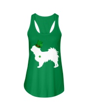 Lucky Shamrock - Long-Haired Chihuahua Ladies Flowy Tank tile