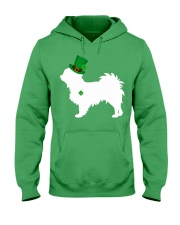Lucky Shamrock - Long-Haired Chihuahua Hooded Sweatshirt tile
