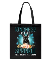 Sprinkle - BLACK French Bulldog Tote Bag tile