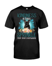 Sprinkle - BLACK French Bulldog Classic T-Shirt front