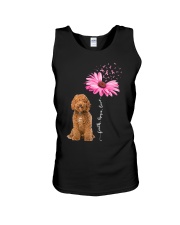 Daisy Ribbon - RED Labradoodle Unisex Tank tile