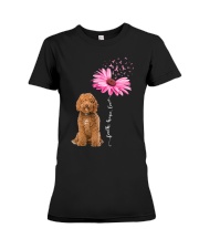 Daisy Ribbon - RED Labradoodle Premium Fit Ladies Tee tile