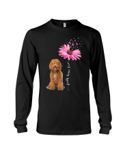 Daisy Ribbon - RED Labradoodle Long Sleeve Tee tile