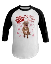 156 Gorgeous Mom Pitbull Baseball Tee tile