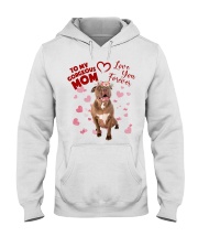 156 Gorgeous Mom Pitbull Hooded Sweatshirt tile