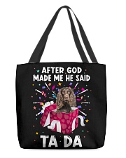 God Said - Boykin Spaniel All-Over Tote tile