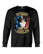 156 i loved you Japanese Chin 1 Crewneck Sweatshirt tile