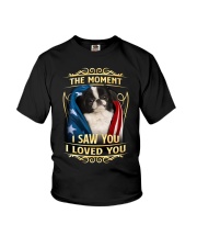 156 i loved you Japanese Chin 1 Youth T-Shirt tile