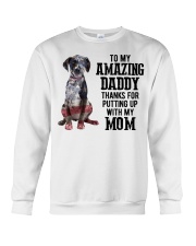 Amazing Daddy - Catahoula Leopard Crewneck Sweatshirt tile