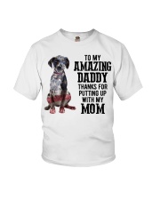 Amazing Daddy - Catahoula Leopard Youth T-Shirt tile