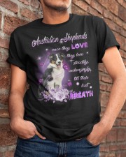 Last Breath - Australian Shepherd 2 Classic T-Shirt apparel-classic-tshirt-lifestyle-26