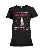 Best Therapy - English Pointer Premium Fit Ladies Tee tile