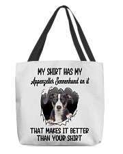 Better Shirt - Appenzeller Sennenhund All-Over Tote tile