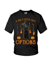 Options - BLACK Labradoodle Youth T-Shirt tile