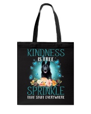 Sprinkle - BLACK German Shepherd Tote Bag tile
