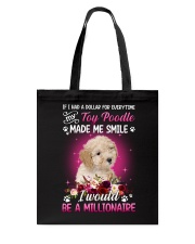 Millionaire - CREAM Toy Poodle Tote Bag tile