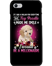 Millionaire - CREAM Toy Poodle Phone Case tile