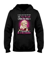 Millionaire - CREAM Toy Poodle Hooded Sweatshirt tile