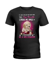 Millionaire - CREAM Toy Poodle Ladies T-Shirt tile