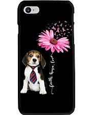 Daisy Ribbon - Beagle 1 Phone Case tile