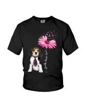 Daisy Ribbon - Beagle 1 Youth T-Shirt tile
