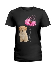 Daisy Ribbon - Poochon Ladies T-Shirt tile