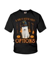 Options - Samoyed Youth T-Shirt tile