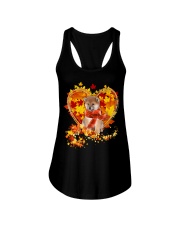 Autumn Leaf - Shiba Inu 2 Ladies Flowy Tank tile