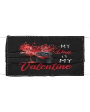 My Valentine - BLACK Schnoodle Mask tile