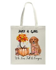 Fall And - Cavapoo 1 Tote Bag tile