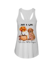 Fall And - Cavapoo 1 Ladies Flowy Tank tile