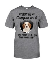 Better Shirt - Cavapoo 1 Classic T-Shirt front