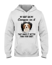 Better Shirt - Cavapoo 1 Hooded Sweatshirt tile