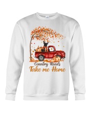 Country Fall - French Bulldog 1 Crewneck Sweatshirt tile