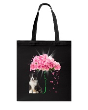 Pink Umbrella - TRICOLOR Australian Shepherd Tote Bag tile