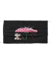 Pink Umbrella - TRICOLOR Australian Shepherd Mask tile