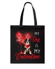 My Valentine - Bernese Mountain Dog Tote Bag tile