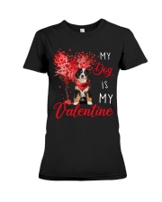My Valentine - Bernese Mountain Dog Premium Fit Ladies Tee tile