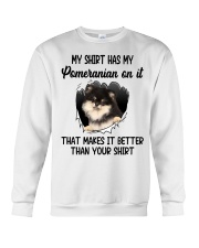 Better Shirt - Pomeranian 1 Crewneck Sweatshirt tile