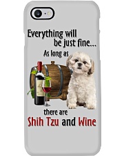 Just Fine - Shih Tzu Phone Case tile