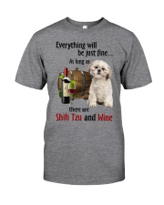 Just Fine - Shih Tzu Classic T-Shirt tile