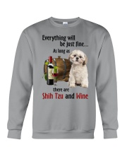 Just Fine - Shih Tzu Crewneck Sweatshirt tile