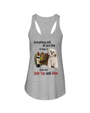 Just Fine - Shih Tzu Ladies Flowy Tank tile