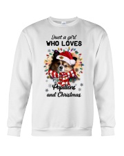 Christmas Girl - Papillon 2 Crewneck Sweatshirt tile
